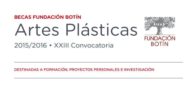 Becas Fundación Botín Artes Plásticas 2015-2016