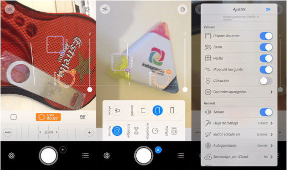 Apps iOS fotografía