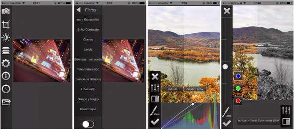 Apps iOS fotografía