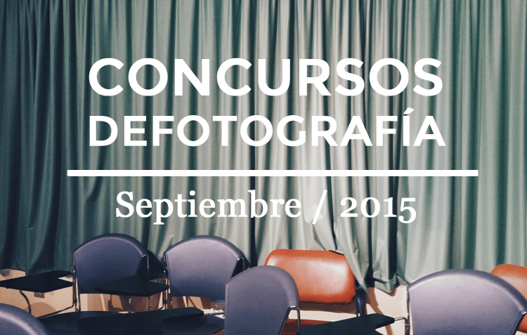 concursos de fotografía Septiembre 2015