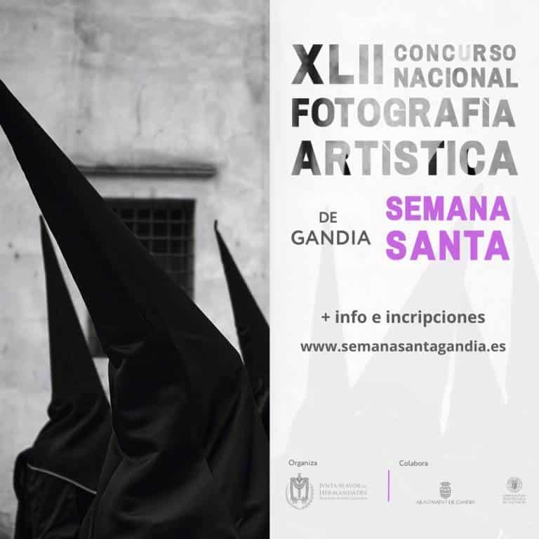XLII Concurso Nacional de Fotografía Junta Mayor de Hermandades Semana Santa Gandía